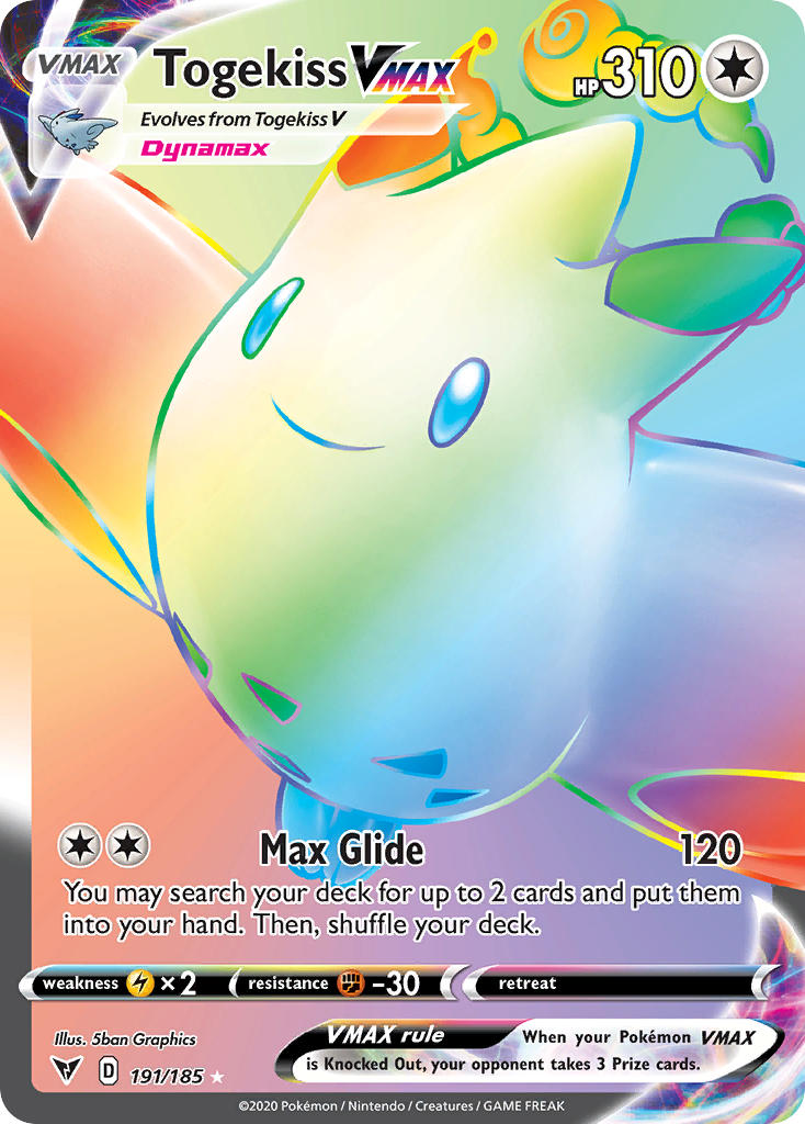 Togekiss VMAX (191/185) [Sword & Shield: Vivid Voltage] | Amazing Games TCG