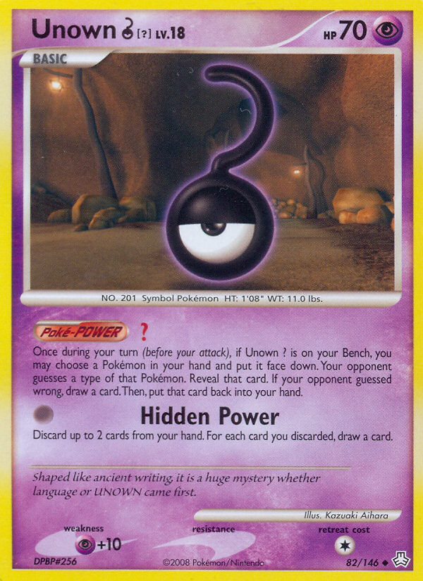 Unown ? (82/146) [Diamond & Pearl: Legends Awakened] | Amazing Games TCG