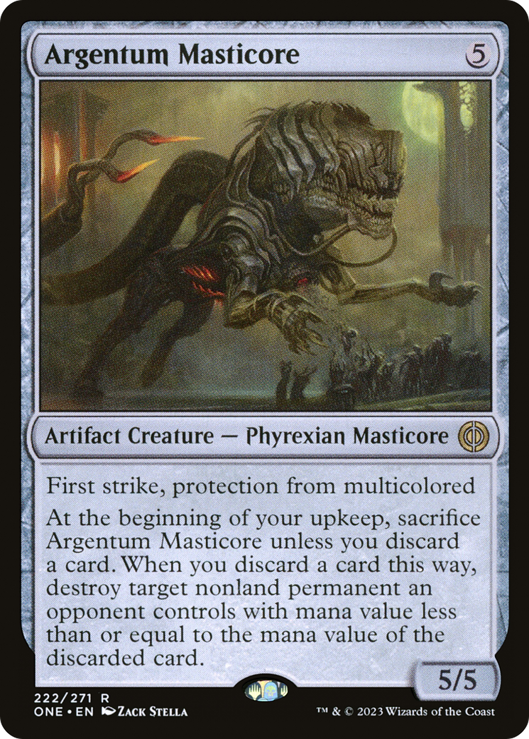 Argentum Masticore [Phyrexia: All Will Be One] | Amazing Games TCG