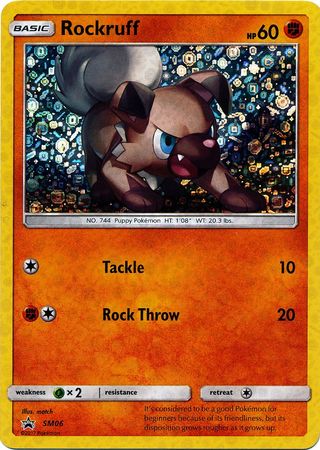 Rockruff (SM06) (General Mills Promo) [Sun & Moon: Black Star Promos] | Amazing Games TCG