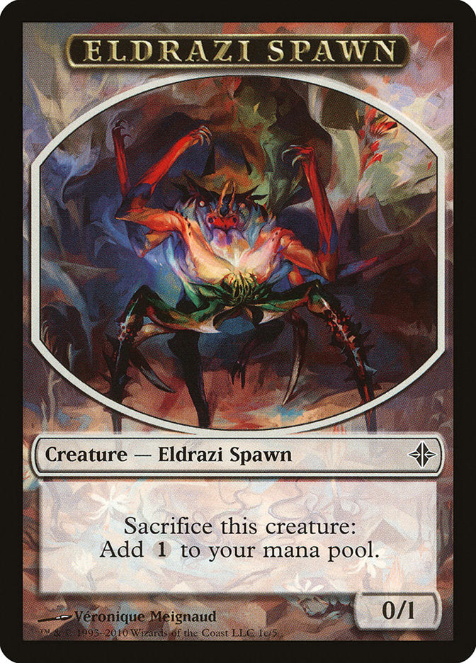 Eldrazi Spawn (1c/5) [Rise of the Eldrazi Tokens] | Amazing Games TCG