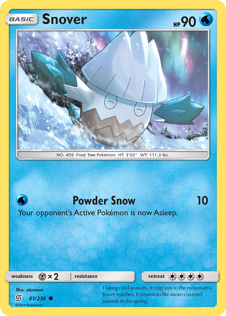 Snover (41/236) [Sun & Moon: Unified Minds] | Amazing Games TCG