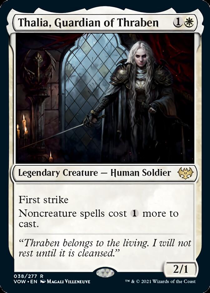 Thalia, Guardian of Thraben [Innistrad: Crimson Vow] | Amazing Games TCG