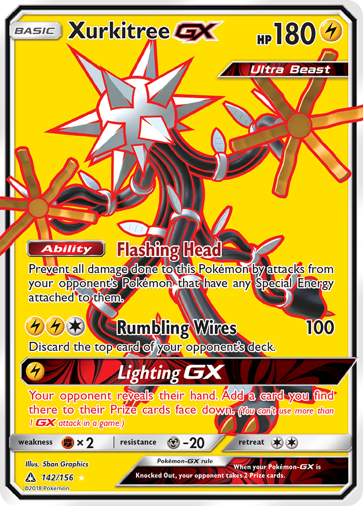 Xurkitree GX (142/156) [Sun & Moon: Ultra Prism] | Amazing Games TCG