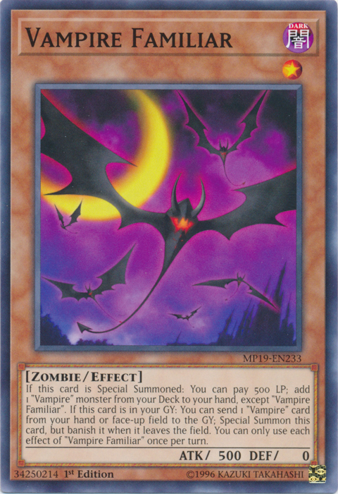 Vampire Familiar [MP19-EN233] Common | Amazing Games TCG