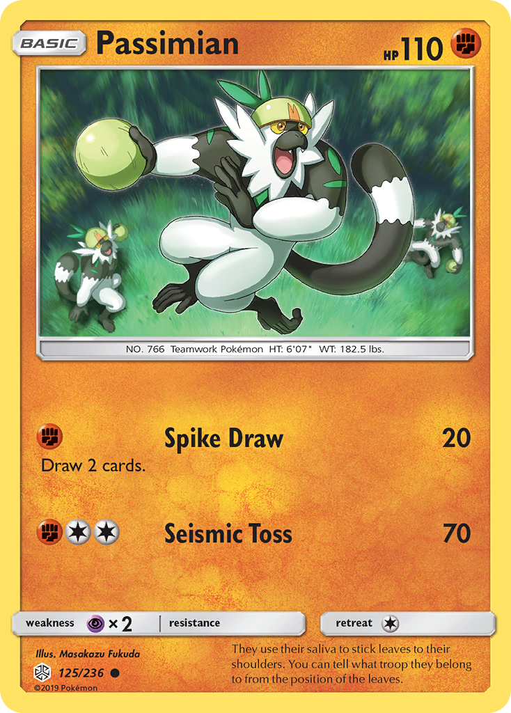 Passimian (125/236) [Sun & Moon: Cosmic Eclipse] | Amazing Games TCG