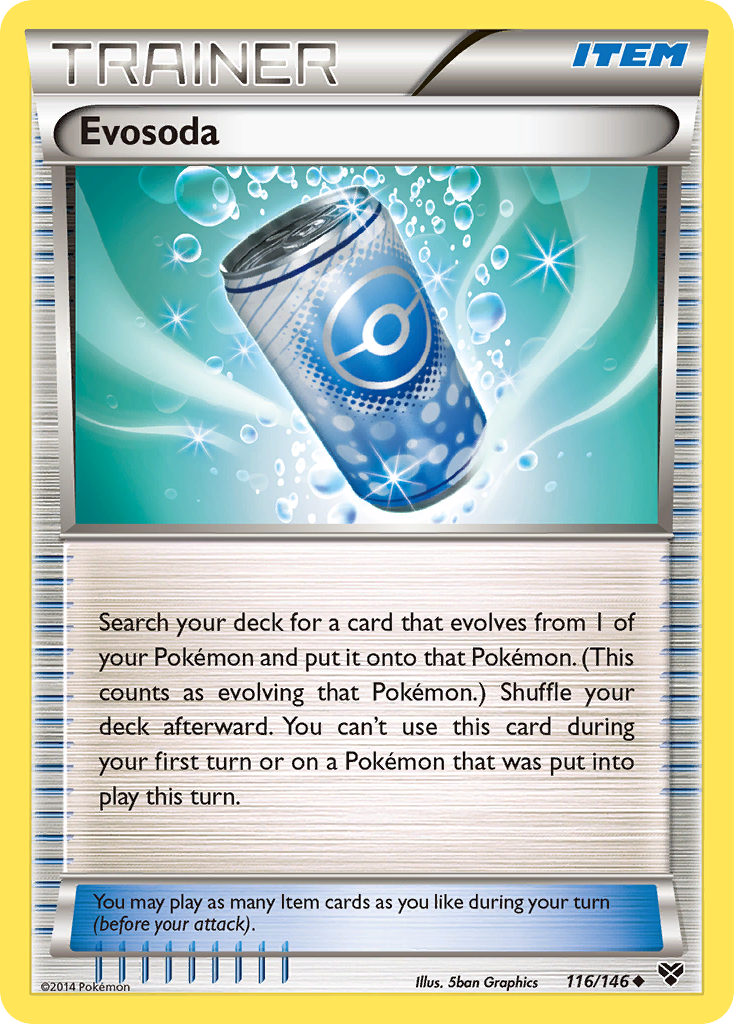 Evosoda (116/146) [XY: Base Set] | Amazing Games TCG