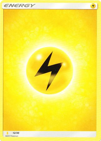 Lightning Energy (12/30) [Sun & Moon: Trainer Kit - Alolan Raichu] | Amazing Games TCG