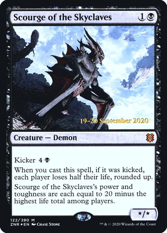 Scourge of the Skyclaves  [Zendikar Rising Prerelease Promos] | Amazing Games TCG