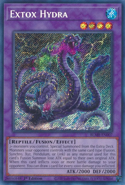 Extox Hydra [BLMR-EN007] Secret Rare | Amazing Games TCG