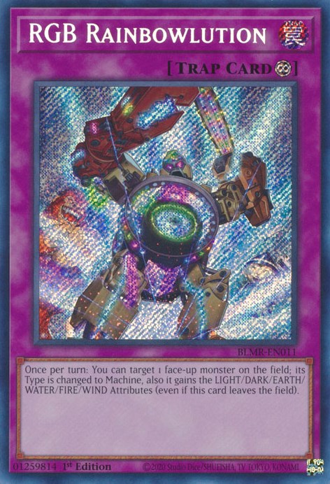 RGB Rainbowlution [BLMR-EN011] Secret Rare | Amazing Games TCG