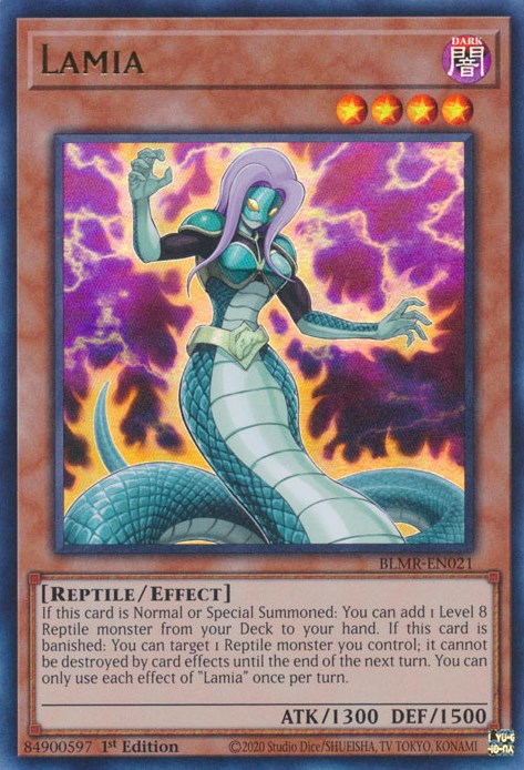 Lamia [BLMR-EN021] Ultra Rare | Amazing Games TCG