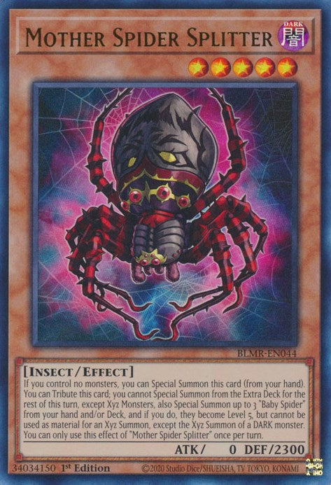 Mother Spider Splitter [BLMR-EN044] Ultra Rare | Amazing Games TCG