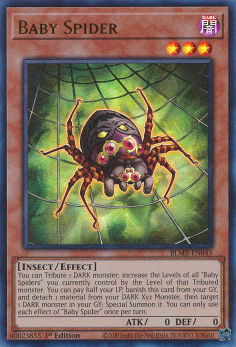Baby Spider [BLMR-EN045] Ultra Rare | Amazing Games TCG