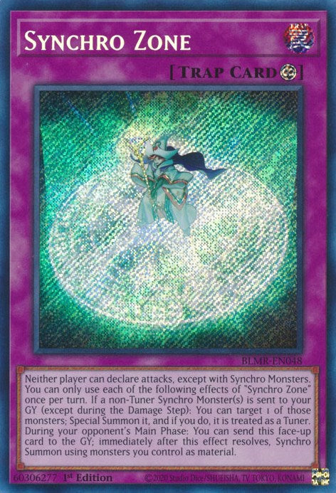 Synchro Zone [BLMR-EN048] Secret Rare | Amazing Games TCG