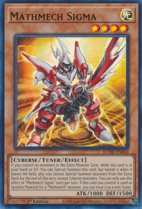 Mathmech Sigma [BLMR-EN060] Ultra Rare | Amazing Games TCG