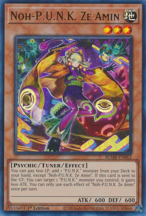 Noh-P.U.N.K. Ze Amin [BLMR-EN062] Ultra Rare | Amazing Games TCG