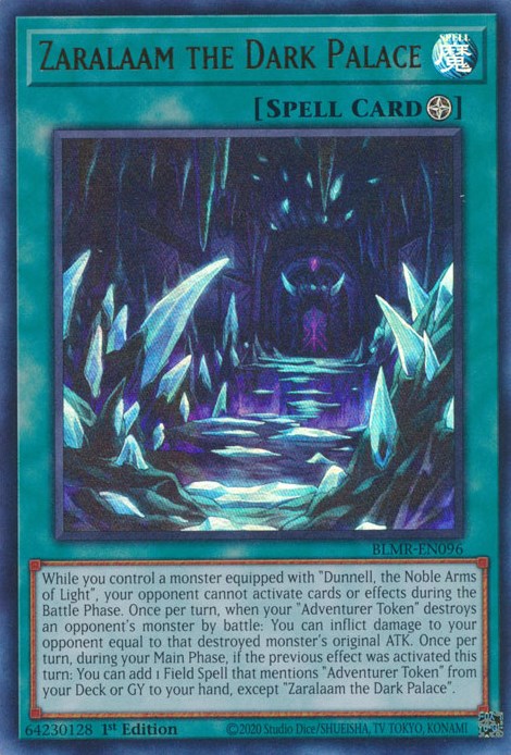 Zaralaam the Dark Palace [BLMR-EN096] Ultra Rare | Amazing Games TCG