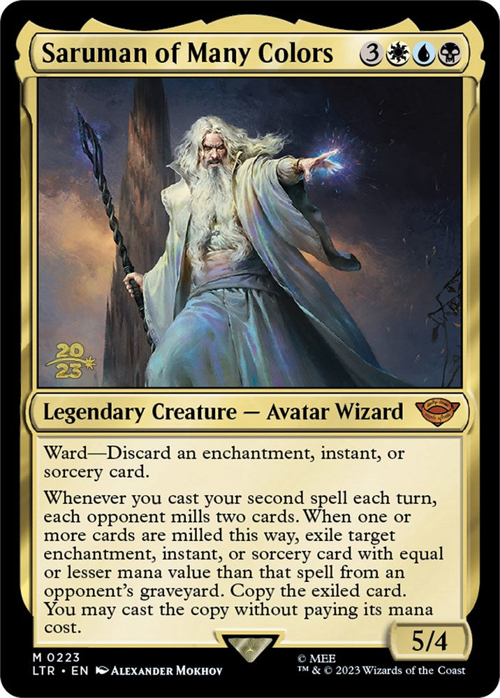 Saruman of Many Colors [The Lord of the Rings: Tales of Middle-Earth Prerelease Promos] | Amazing Games TCG