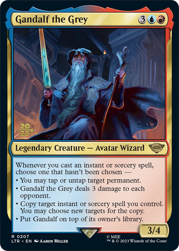 Gandalf the Grey [The Lord of the Rings: Tales of Middle-Earth Prerelease Promos] | Amazing Games TCG