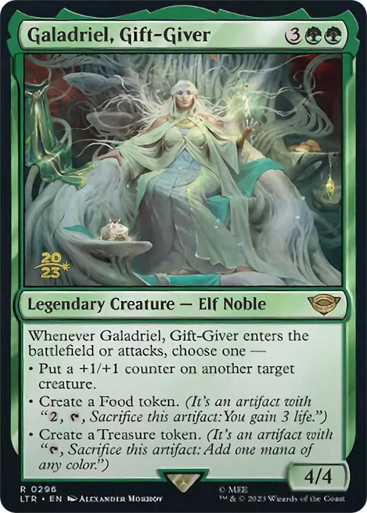 Galadriel, Gift-Giver [The Lord of the Rings: Tales of Middle-Earth Prerelease Promos] | Amazing Games TCG