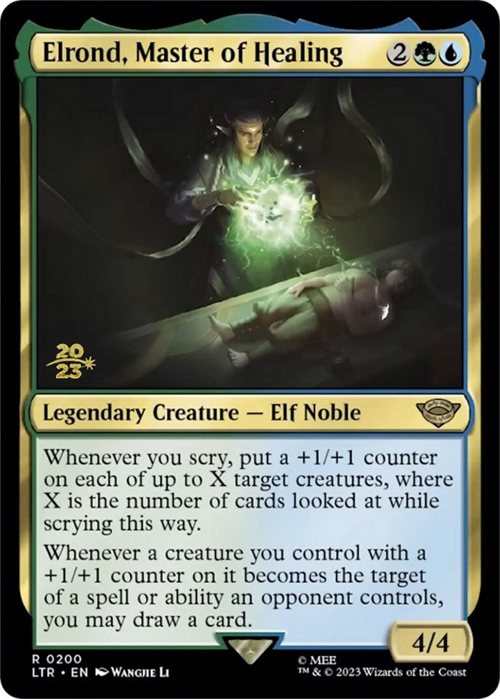 Elrond, Master of Healing [The Lord of the Rings: Tales of Middle-Earth Prerelease Promos] | Amazing Games TCG