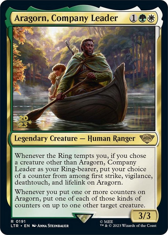 Aragorn, Company Leader [The Lord of the Rings: Tales of Middle-Earth Prerelease Promos] | Amazing Games TCG