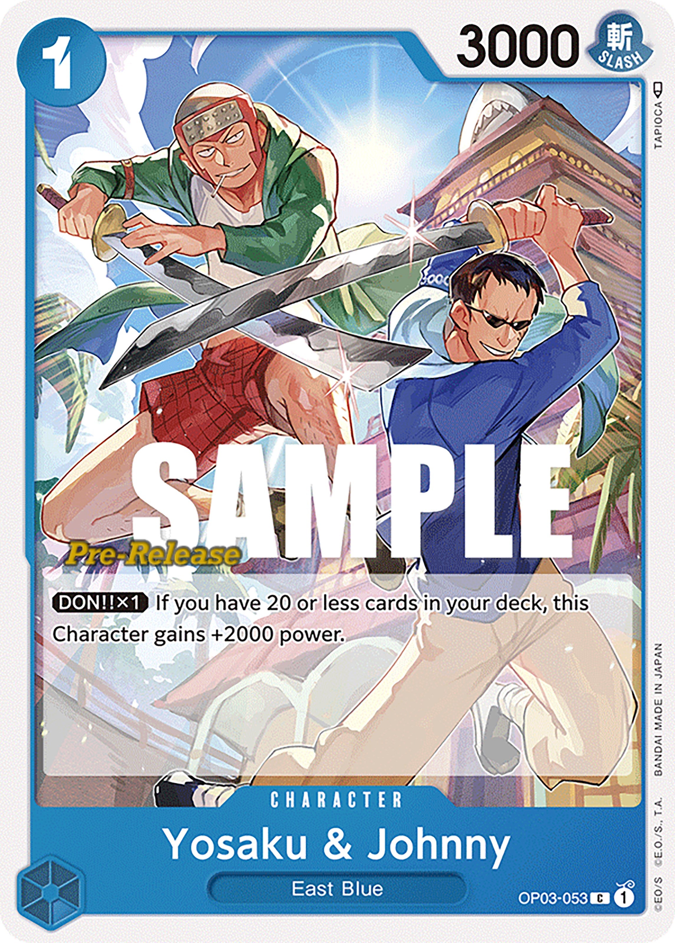 Yosaku & Johnny [Pillars of Strength Pre-Release Cards] | Amazing Games TCG