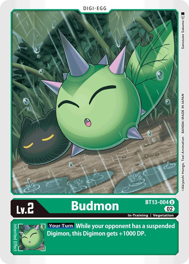 Budmon [BT13-004] [Versus Royal Knights Booster] | Amazing Games TCG