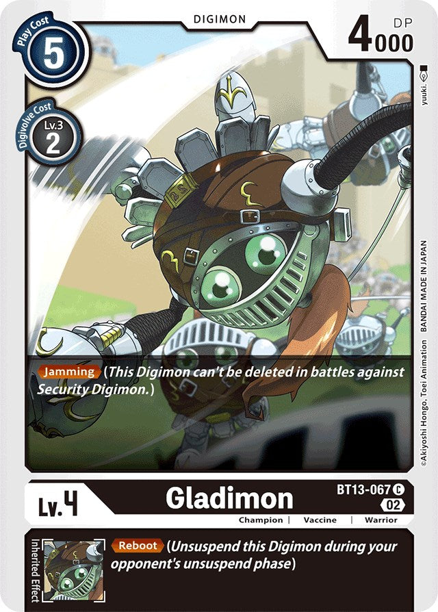 Gladimon [BT13-067] [Versus Royal Knights Booster] | Amazing Games TCG