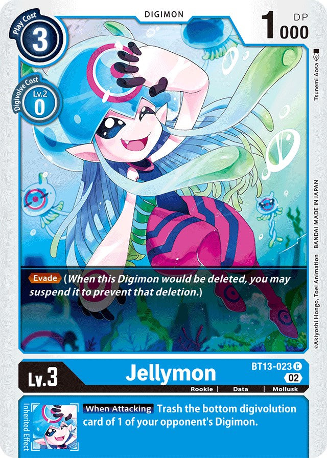 Jellymon [BT13-023] [Versus Royal Knights Booster] | Amazing Games TCG