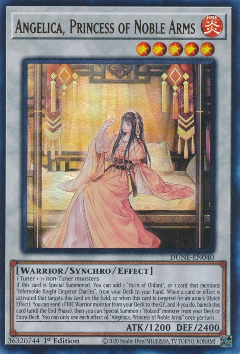 Angelica, Princess of Noble Arms [DUNE-EN040] Ultra Rare | Amazing Games TCG