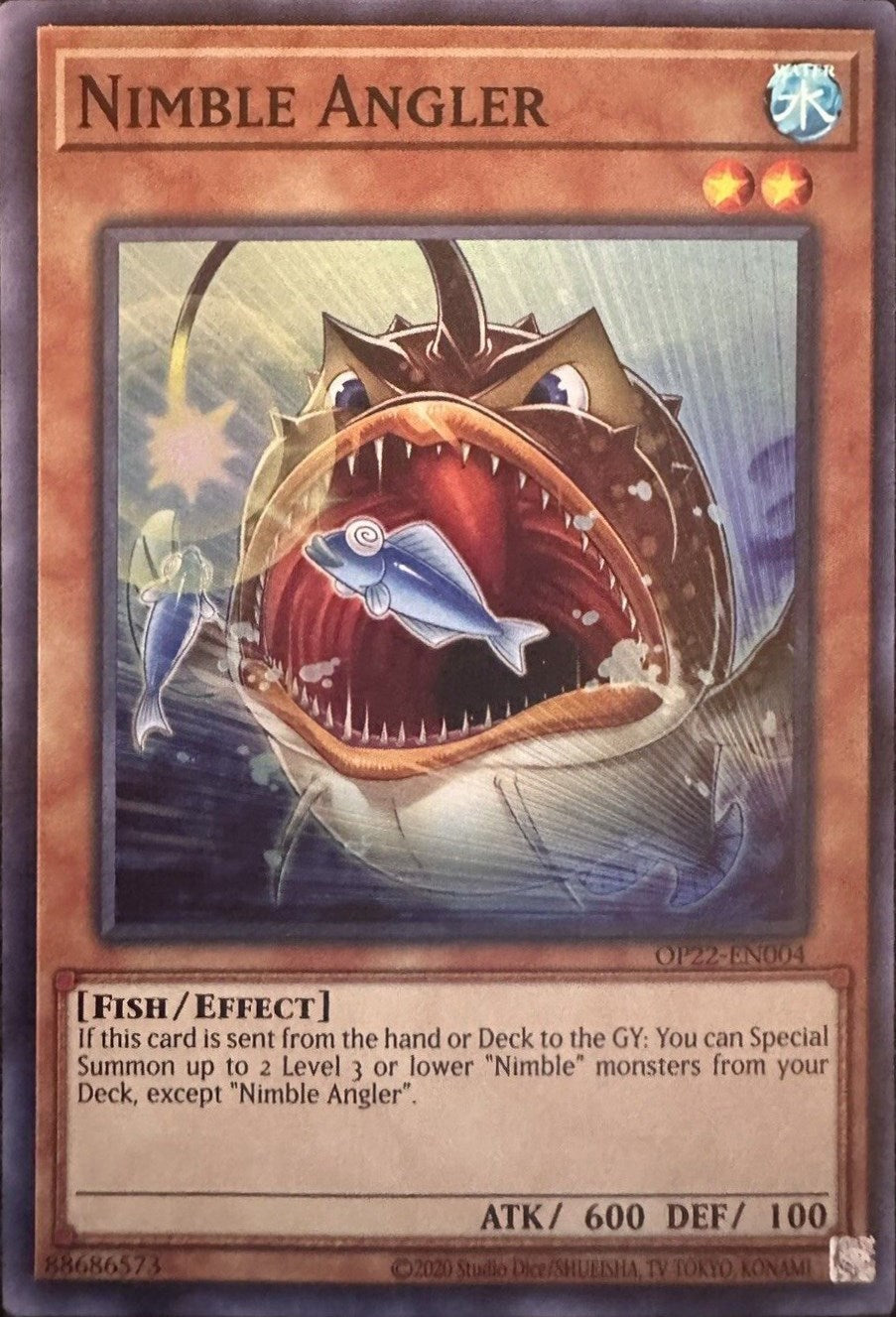 Nimble Angler [OP22-EN004] Super Rare | Amazing Games TCG