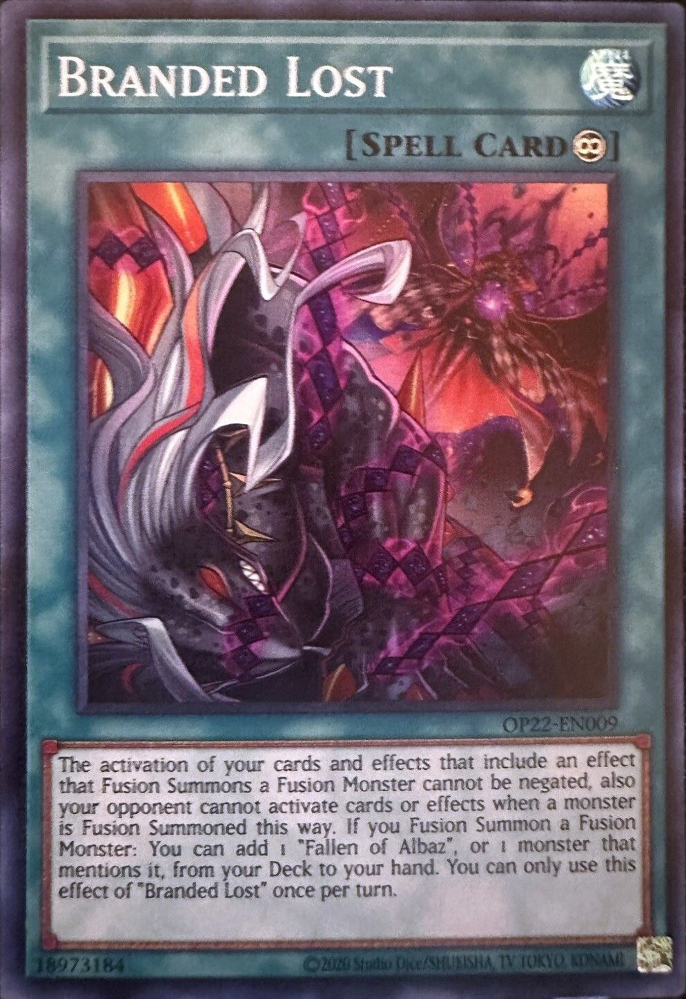 Branded Lost [OP22-EN009] Super Rare | Amazing Games TCG