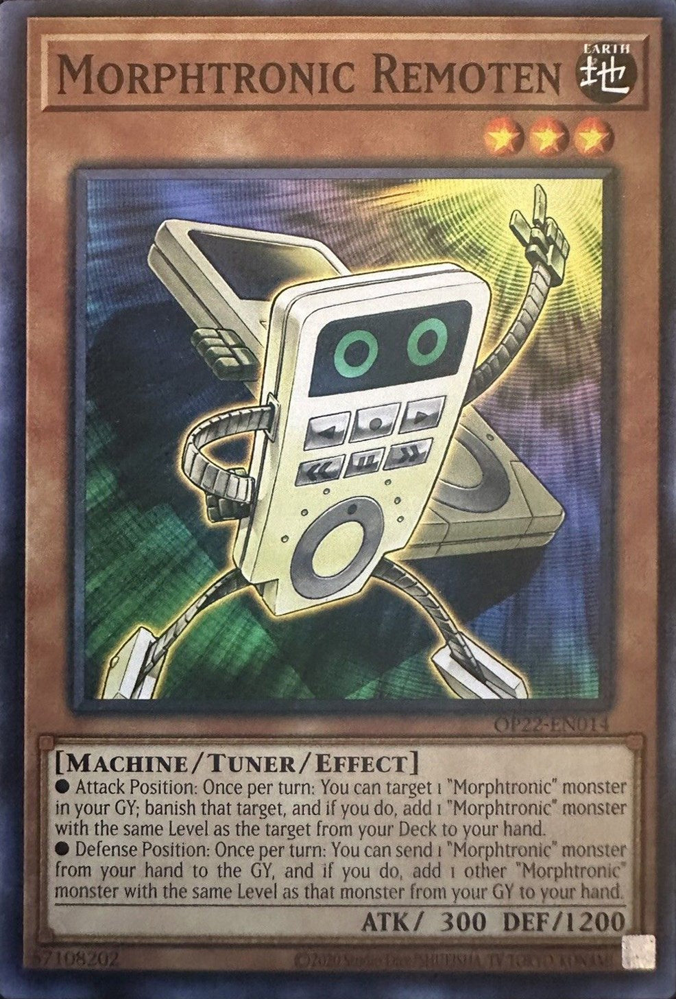 Morphtronic Remoten [OP22-EN014] Common | Amazing Games TCG