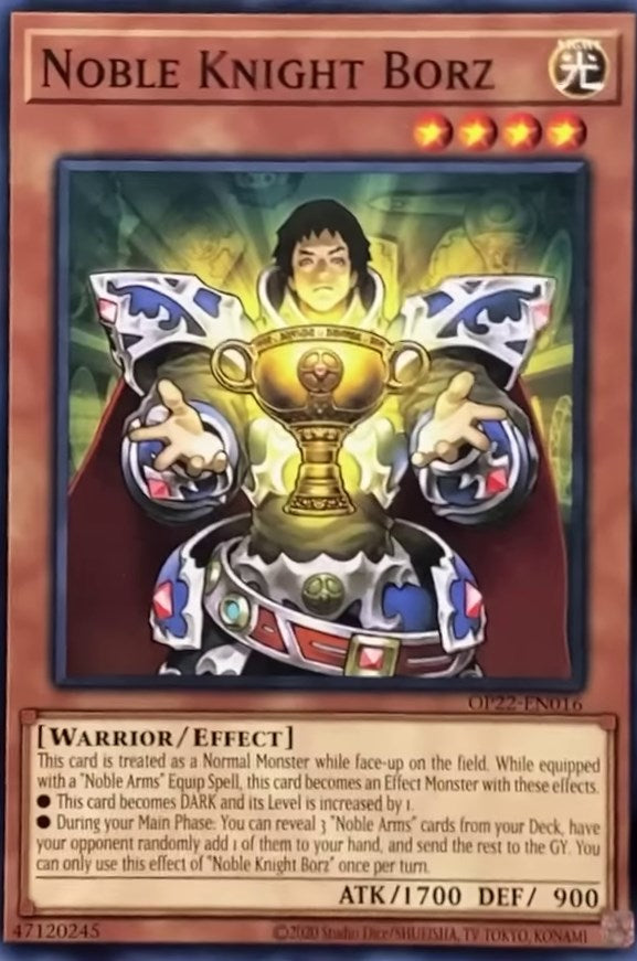 Noble Knight Borz [OP22-EN016] Common | Amazing Games TCG