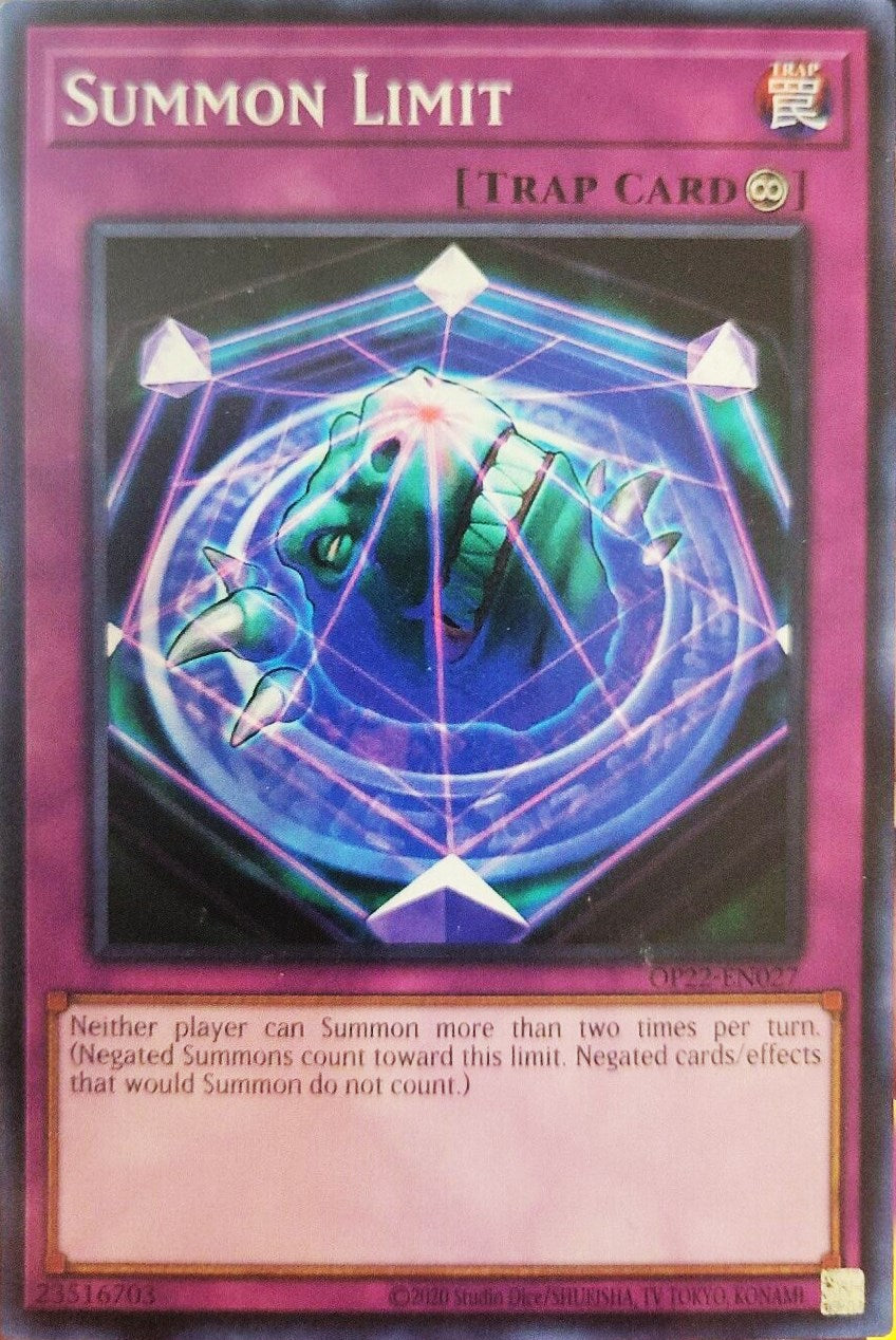 Summon Limit [OP22-EN027] Common | Amazing Games TCG