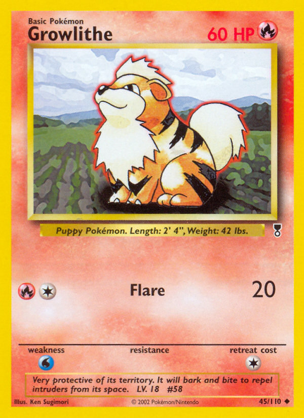 Growlithe (45/110) [Legendary Collection] | Amazing Games TCG