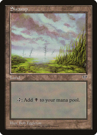 Swamp (Tall Grass) [Mirage] | Amazing Games TCG