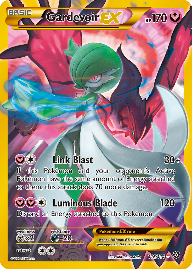 Gardevoir EX (116/114) [XY: Steam Siege] | Amazing Games TCG