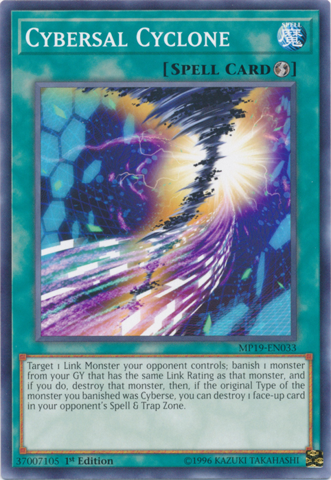 Cybersal Cyclone [MP19-EN033] Common | Amazing Games TCG