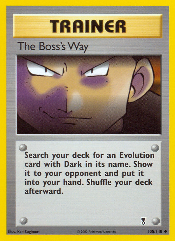 The Boss's Way (105/110) [Legendary Collection] | Amazing Games TCG