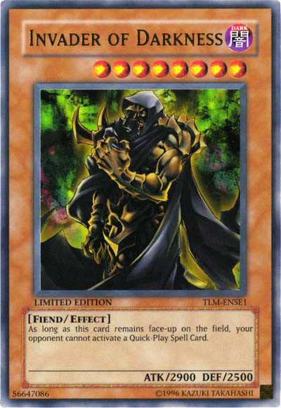 Invader of Darkness [TLM-ENSE1] Ultra Rare | Amazing Games TCG