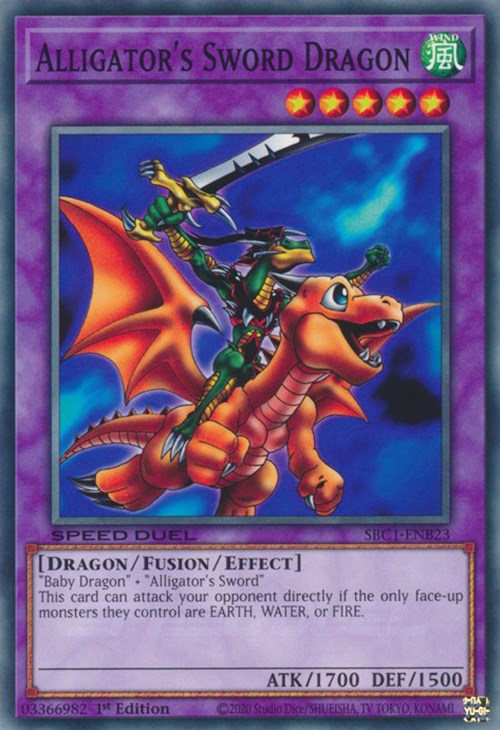 Alligator's Sword Dragon [SBC1-ENB23] Common | Amazing Games TCG