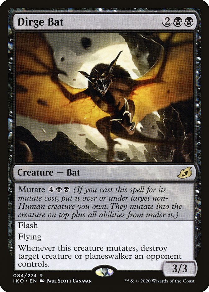 Dirge Bat [Ikoria: Lair of Behemoths] | Amazing Games TCG
