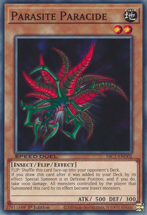 Parasite Paracide [SBC1-END02] Common | Amazing Games TCG