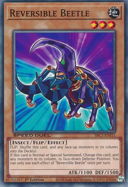 Reversible Beetle [SBC1-ENI11] Common | Amazing Games TCG