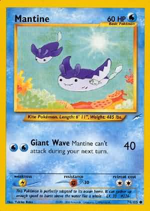 Mantine (74/105) [Neo Destiny Unlimited] | Amazing Games TCG