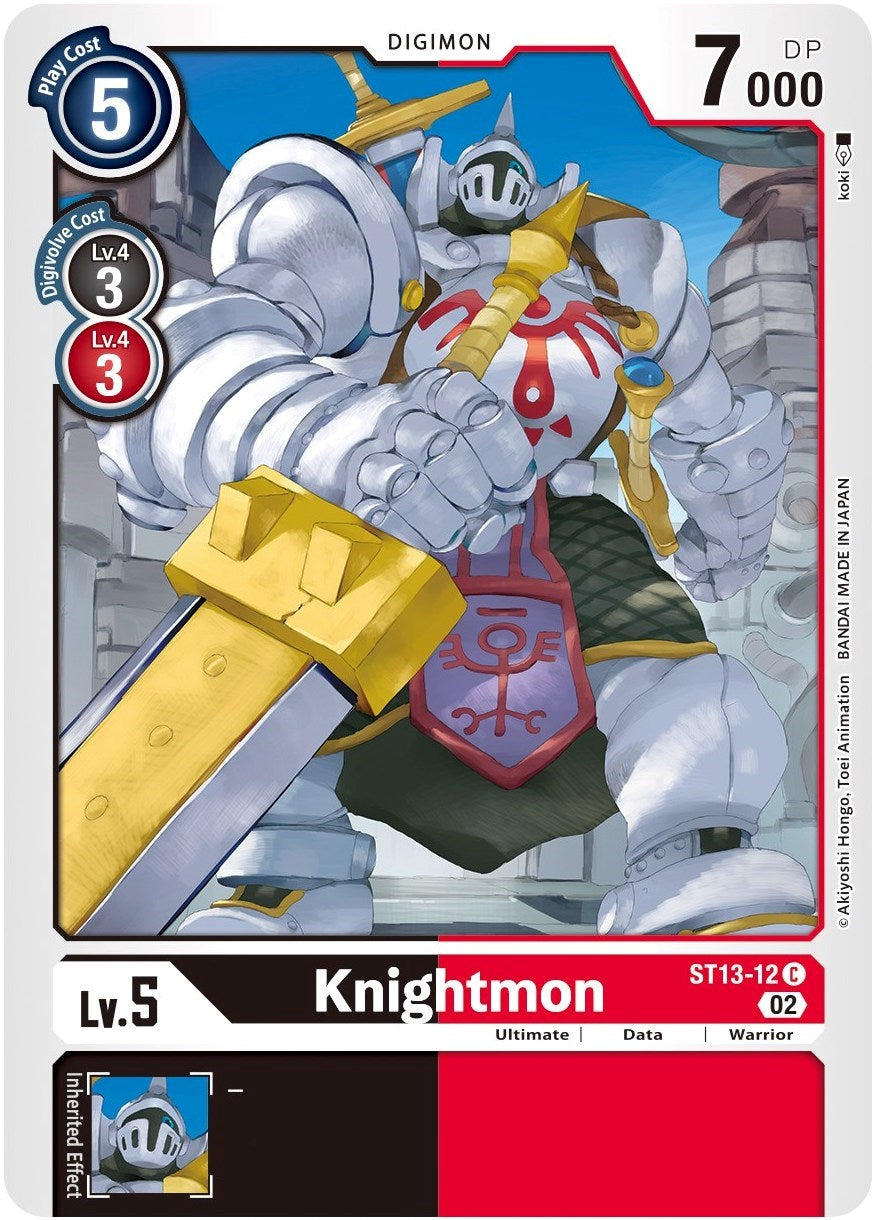 Knightmon [ST13-12] [Starter Deck: Ragnaloardmon] | Amazing Games TCG