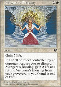 Mangara's Blessing [Mirage] | Amazing Games TCG